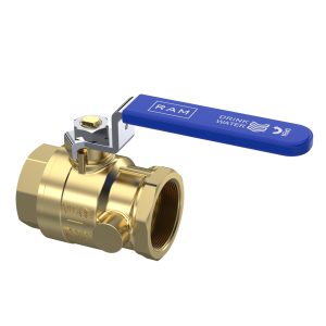 Kogelkraan DN32-DN50 blind met RVS hendel 28 serie binnendraad x binnendraad