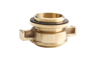 Messing standpijp voet model 400