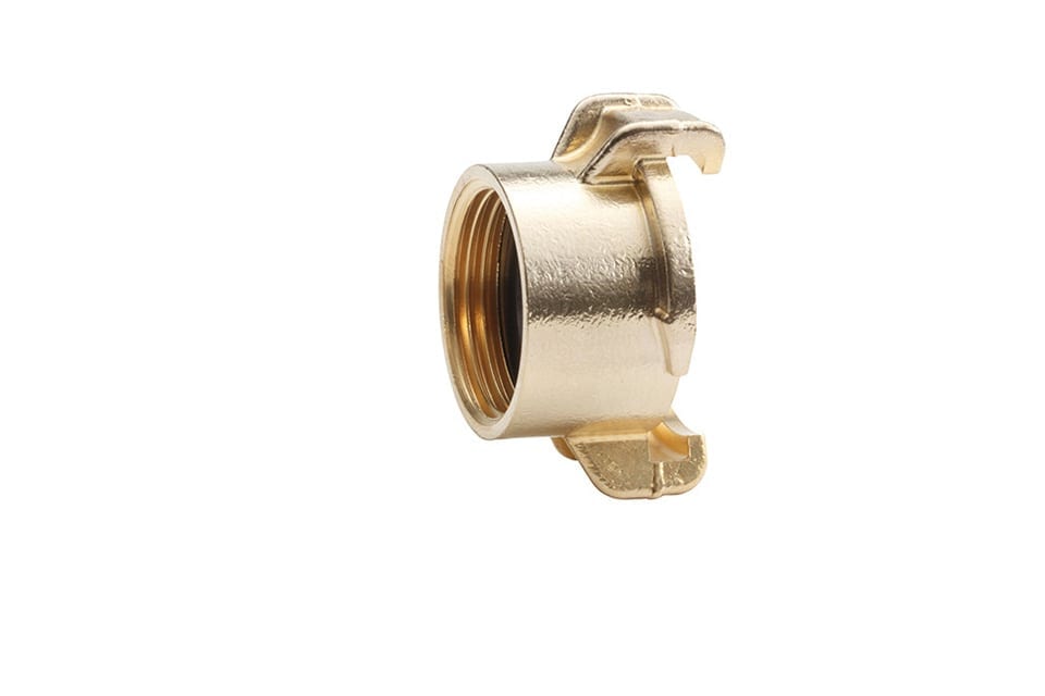 Geka koppeling messing model 402.1BA