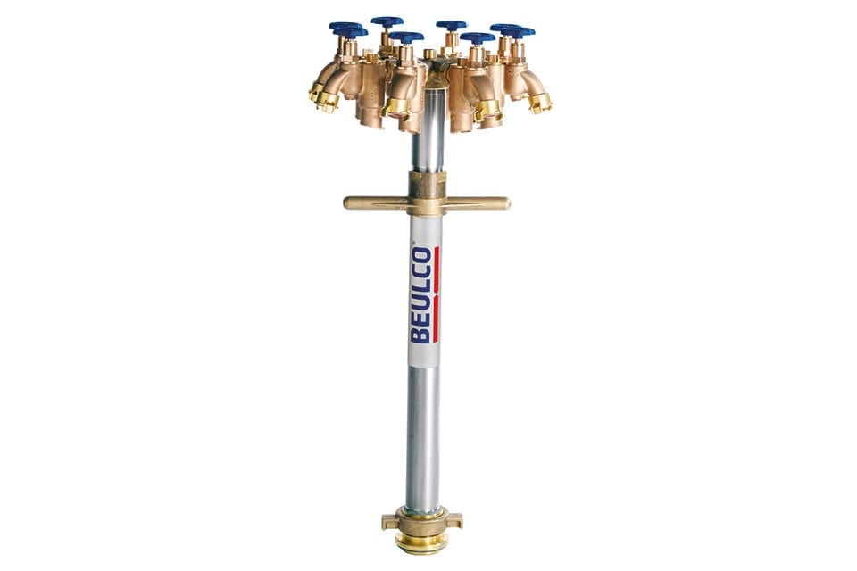 Standpijpen, brandslangen en toebehoren