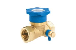 Quickturn kraan messing met messing aftap