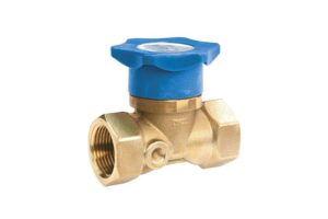 Quickturn kraan messing blind