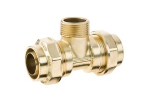 Koppeling T-stuk 77182 exclusief losse steunbussen