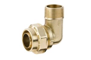 Kniekoppeling 90° 7730  inclusief losse steunbus