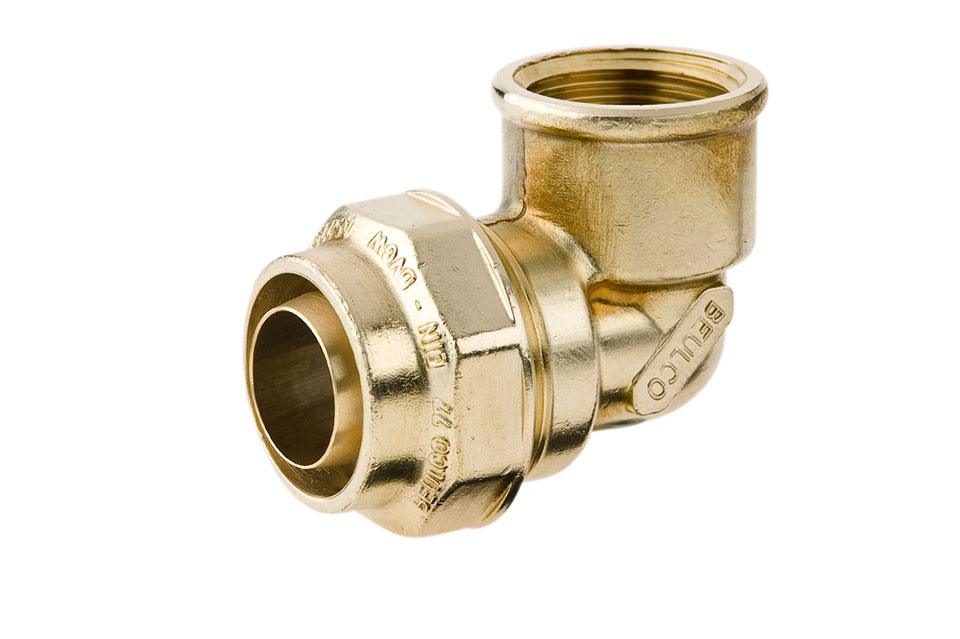 Kniekoppeling 77310 exclusief losse steunbus