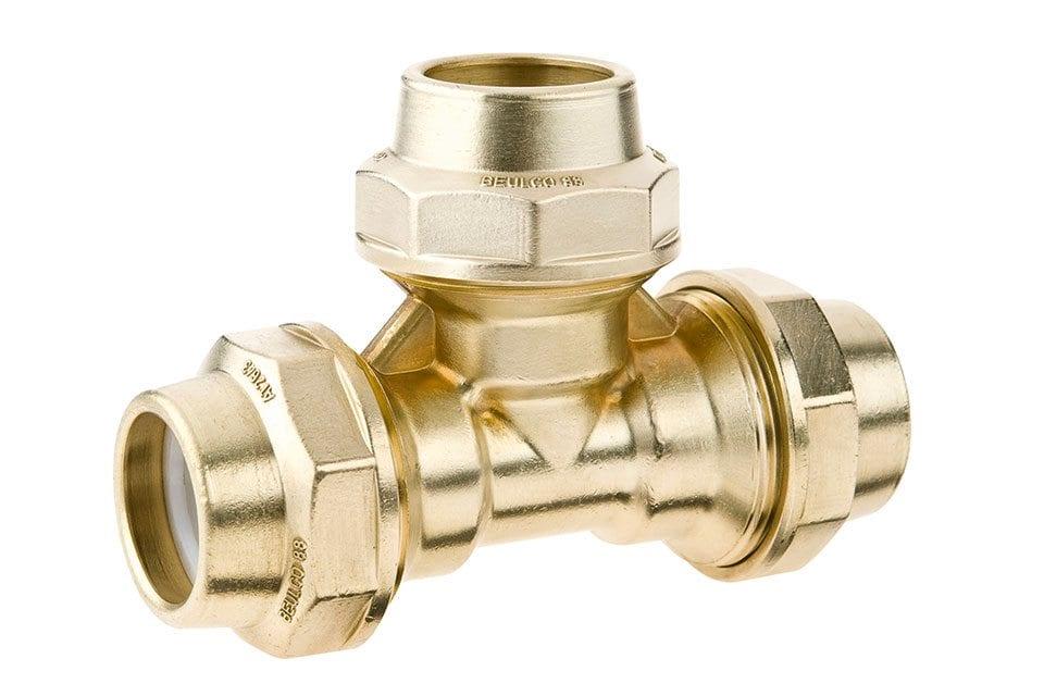 Koppeling T-stuk 8818 zonder steunbussen