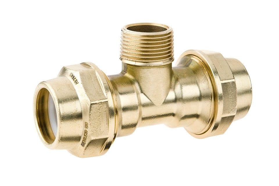 Koppeling T-stuk 88180 zonder steunbussen