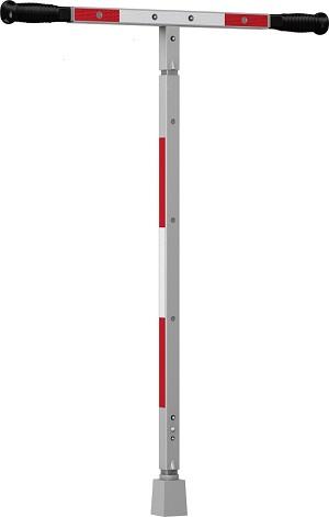 Ergonomische hydrantsleutel VARIO RVS inclusief deksel hamer en transsporttas