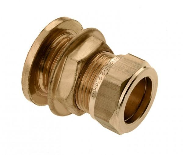 Tankdoorvoernippel met tegenmoer