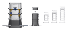 Kunststofwatermeterput